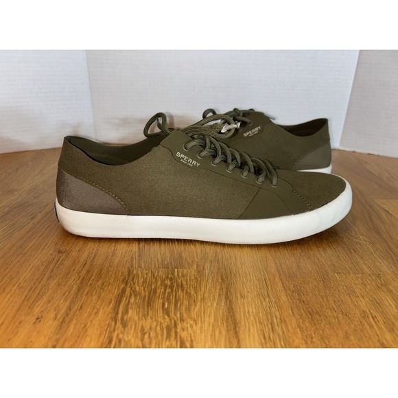 Sperry Top-Sider Flex Deck Shoe Army Green Men's 9 - Picture 1 of 9